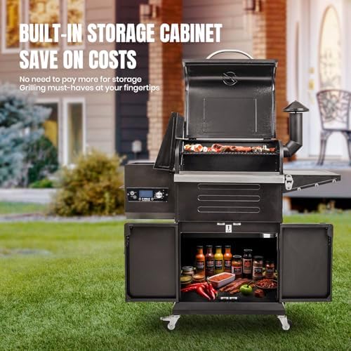 Nowoczesny grill na pellet z Wi-Fi