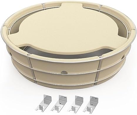 Kosz na węgiel z płytą deflektora