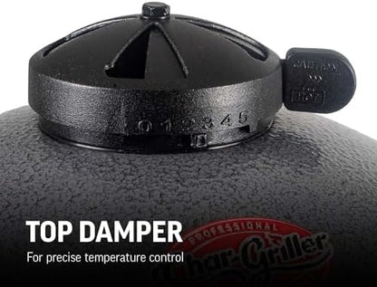 Kompaktowy przenośny grill Kamado na węgiel